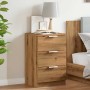 Mesita de noche madera de ingeniería roble artisan 40x36x65 cm de , Mesitas de noche - Ref: Foro24-856934, Precio: 59,35 €, D...