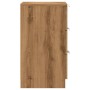 Mesita de noche madera de ingeniería roble artisan 40x36x65 cm de , Mesitas de noche - Ref: Foro24-856934, Precio: 59,35 €, D...