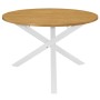 Mesa de comedor blanca 120x75 cm MDF en Mesas de comedor | Comprar online en Foru.es