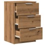 Mesita de noche madera de ingeniería roble artisan 40x36x65 cm de , Mesitas de noche - Ref: Foro24-856934, Precio: 59,35 €, D...