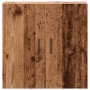 Armario pared madera ingeniería envejecida 60x31x60 cm de , Taquillas y armarios de almacenamiento - Ref: Foro24-857306, Prec...