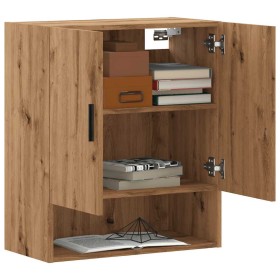 Armario de pared madera de ingeniería roble artesano 60x31x70cm de , Taquillas y armarios de almacenamiento - Ref: Foro24-857...