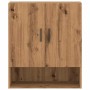Armario de pared madera de ingeniería roble artesano 60x31x70cm de , Taquillas y armarios de almacenamiento - Ref: Foro24-857...
