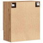 Armario de pared madera de ingeniería roble artesano 60x31x70cm de , Taquillas y armarios de almacenamiento - Ref: Foro24-857...