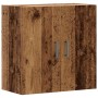 Armario pared madera ingeniería envejecida 60x31x60 cm de , Taquillas y armarios de almacenamiento - Ref: Foro24-857304, Prec...
