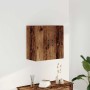 Armario pared madera ingeniería envejecida 60x31x60 cm de , Taquillas y armarios de almacenamiento - Ref: Foro24-857304, Prec...