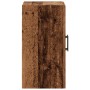 Armario pared madera ingeniería envejecida 60x31x60 cm de , Taquillas y armarios de almacenamiento - Ref: Foro24-857304, Prec...