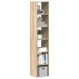 Estanterías 2uds apilables de madera de ingeniería roble sonoma de , Taquillas y armarios de almacenamiento - Ref: Foro24-858...