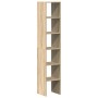 Estanterías 2uds apilables de madera de ingeniería roble sonoma de , Taquillas y armarios de almacenamiento - Ref: Foro24-858...