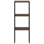 Librería apilable madera contrachapada roble marrón 30x30x80 cm de , Taquillas y armarios de almacenamiento - Ref: Foro24-858...