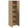 Aparador alto madera de ingeniería roble artisan 60x32x190 cm de , Armarios archivadores - Ref: Foro24-3318715, Precio: 139,3...