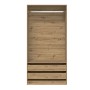 Armario de madera de ingeniería roble artesanal 100x50x200 cm de , Armarios roperos - Ref: Foro24-3318627, Precio: 205,76 €, ...
