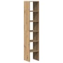 Estanterías 2uds apilables de madera ingeniería roble artesanal de , Taquillas y armarios de almacenamiento - Ref: Foro24-858...