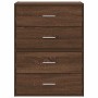 Armarios con 2 cajones 2 uds roble marrón 60x31x40 cm de , Cajoneras - Ref: Foro24-858834, Precio: 91,04 €, Descuento: %