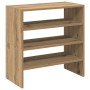 Zapateros 2 uds apilables roble artesanal 60x30x30,5 cm de , Zapateros y organizadores de calzado - Ref: Foro24-858874, Preci...