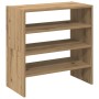 Zapateros 2 uds apilables roble artesanal 60x30x30,5 cm de , Zapateros y organizadores de calzado - Ref: Foro24-858874, Preci...