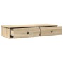 Estante de pared con cajones madera contrachapada roble sonoma de , Estantes y estanterías - Ref: Foro24-859961, Precio: 68,2...
