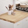 Encimera de cocina rectangular madera maciza roble de , Tableros para mesas - Ref: Foro24-4009003, Precio: 99,07 €, Descuento: %