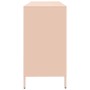 Aparador de acero laminado en frío rosa 135x39x73,5 cm de , Aparadores - Ref: Foro24-3307162, Precio: 193,04 €, Descuento: %