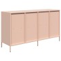 Aparador de acero laminado en frío rosa 135x39x73,5 cm de , Aparadores - Ref: Foro24-3307162, Precio: 193,04 €, Descuento: %