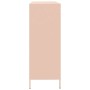 Aparador de acero laminado en frío rosa 135x39x103,5 cm de , Aparadores - Ref: Foro24-3307174, Precio: 305,83 €, Descuento: %