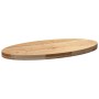Tablero de mesa ovalado madera maciza de roble 80x40x4 cm de , Tableros para mesas - Ref: Foro24-4009041, Precio: 67,66 €, De...