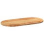 Tablero de mesa ovalado madera maciza de roble 80x40x2 cm de , Tableros para mesas - Ref: Foro24-4009069, Precio: 47,12 €, De...