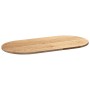 Tablero de mesa ovalado madera maciza de roble 100x50x2 cm de , Tableros para mesas - Ref: Foro24-4009062, Precio: 60,45 €, D...