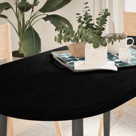 Tablero de mesa ovalado madera maciza de roble 120x60x4 cm de , Tableros para mesas - Ref: Foro24-4009083, Precio: 141,38 €, ...