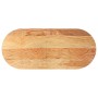 Tablero de mesa ovalado madera maciza de roble 140x60x4 cm de , Tableros para mesas - Ref: Foro24-4009076, Precio: 178,37 €, ...