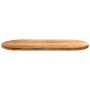 Tablero de mesa ovalado madera maciza de roble 140x60x4 cm de , Tableros para mesas - Ref: Foro24-4009076, Precio: 178,37 €, ...