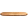 Tablero de mesa ovalado madera maciza de roble 100x50x4 cm de , Tableros para mesas - Ref: Foro24-4009074, Precio: 110,69 €, ...