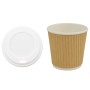 Vasos de café de papel con tapa 1000 uds 4oz 100ml de , Vasos desechables - Ref: Foro24-3325223, Precio: 89,76 €, Descuento: %