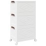 Caja de almacenaje apilable con ruedas 3 niveles 28 L de , Carretillas de carga - Ref: Foro24-4012369, Precio: 62,25 €, Descu...