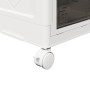 Caja de almacenaje apilable con ruedas 3 niveles 28 L de , Carretillas de carga - Ref: Foro24-4012369, Precio: 62,25 €, Descu...