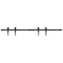 Kit de puerta corredera de armario acero carbono 122 cm de , Accesorios de bricolaje - Ref: Foro24-4009682, Precio: 29,52 €, ...