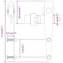 Kit de puerta corredera de armario acero carbono 122 cm de , Accesorios de bricolaje - Ref: Foro24-4009682, Precio: 29,52 €, ...