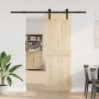 Kit de herrajes para puertas correderas acero negro 200 cm de , Artículos para puertas - Ref: Foro24-4009713, Precio: 65,95 €...