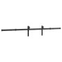 Kit de herrajes para puertas correderas acero negro 200 cm de , Artículos para puertas - Ref: Foro24-4009713, Precio: 65,95 €...