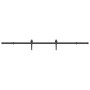 Kit de herrajes para puertas correderas acero negro 213,5 cm de , Artículos para puertas - Ref: Foro24-4009705, Precio: 90,54...