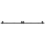 Kit de herrajes para puertas correderas acero negro 200 cm de , Artículos para puertas - Ref: Foro24-4009745, Precio: 118,43 ...
