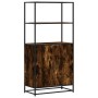 Aparador alto madera de ingeniería y metal 68x35x139 cm de , Aparadores - Ref: Foro24-849051, Precio: 101,41 €, Descuento: %