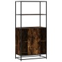 Aparador alto madera de ingeniería y metal 68x35x139 cm de , Aparadores - Ref: Foro24-849051, Precio: 101,41 €, Descuento: %