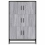 Aparador alto madera de ingeniería y metal gris Sonoma de , Aparadores - Ref: Foro24-849072, Precio: 106,12 €, Descuento: %