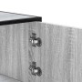 Aparador alto madera de ingeniería y metal gris Sonoma de , Aparadores - Ref: Foro24-849072, Precio: 106,12 €, Descuento: %
