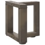 Patas de mesa centro forma T 2uds acero natural 30x25x(30-31)cm de , Patas para mesas - Ref: Foro24-4013003, Precio: 71,18 €,...