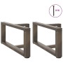 Patas de mesa centro forma T 2uds acero natural 60x25x(30-31)cm de , Patas para mesas - Ref: Foro24-4013015, Precio: 81,76 €,...