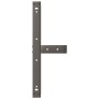 Patas de mesa centro forma T 2uds acero natural 60x25x(30-31)cm de , Patas para mesas - Ref: Foro24-4013015, Precio: 81,76 €,...
