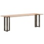 Patas mesa consola forma T 2 uds acero natural 25x28x(72-73) cm de , Patas para mesas - Ref: Foro24-4013043, Precio: 91,20 €,...