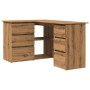 Escritorio de esquina madera contrachapada 145x100x76 cm de , Escritorios - Ref: Foro24-855963, Precio: 174,92 €, Descuento: %